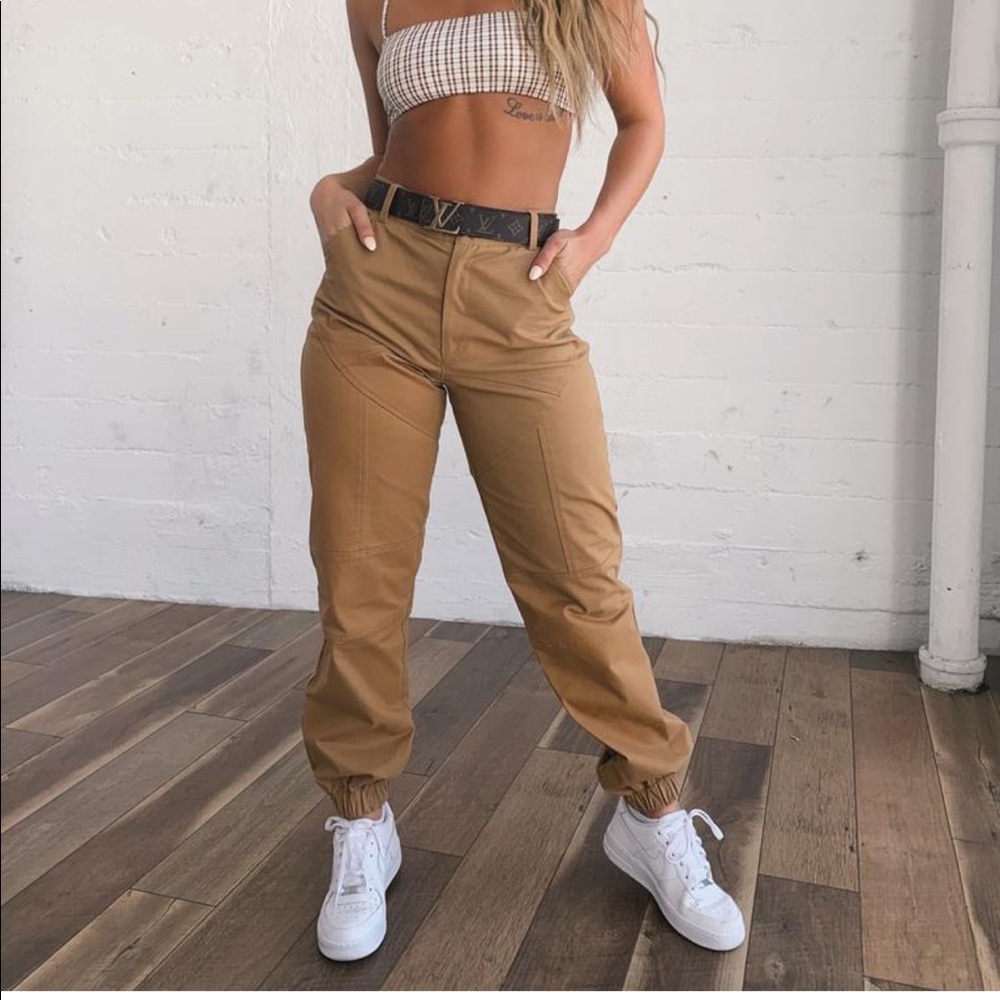 NWT Tan Cargo Pants